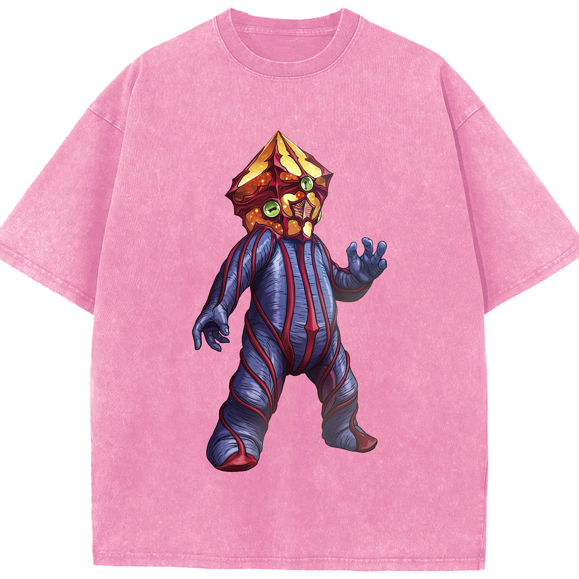 （画像用） ウルトラマン Ultraman 綿100% ヴィンテージ風 半袖Tシャツ（フロントプリント）